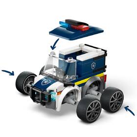 Stavebnice LEGO® City 60481 Autíčka – Policejní dodávka 

 obrázek produktu 2 z 9