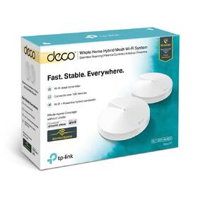 Komplexní Wi-Fi systém TP-Link Deco P7 AC1300 Hybrid Mesh WiFi system, 2 Pack bílý

 obrázek produktu 4 z 4