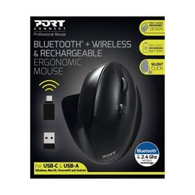 Myš PORT CONNECT Ergonomic Rechargeable černá

 obrázek produktu 8 z 9