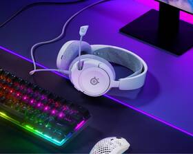 Headset SteelSeries Arctis Nova 1 bílý

 obrázek produktu 4 z 8