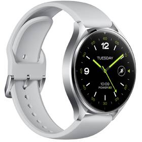 Chytré hodinky Xiaomi Watch 2 stříbrná barva
