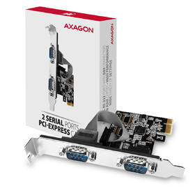 Řadič Axagon PCEA-S2N - 2x RS232 

 obrázek produktu 3 z 3