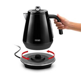 Rychlovarná konvice De'Longhi KBY2011.BK Eclettica SpecialTea černá

 obrázek produktu 5 z 7