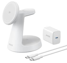 Bezdrátová nabíječka Anker MagGo 3v1 Dock Stand 15W bílá

 obrázek produktu 1 z 7