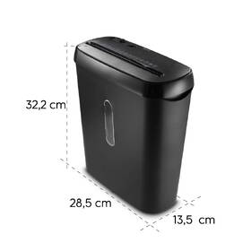 Skartovač Hama Classic S61, přímý řez, 6 listů, P2 černý

 obrázek produktu 4 z 5