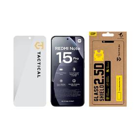 Tvrzené sklo Tactical Glass Shield 2.5D na Xiaomi Redmi Note 15 Pro 5G průhledné

 obrázek produktu 2 z 2