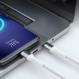 Kabel 3mk N-SERIES USB-C/USB-C  2m PD 3.0 QC 3.0 20V/5A 100W bílý

 obrázek produktu 3 z 3