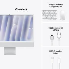 Počítač All In One Apple 24" M6 10×CPU 10×GPU, 16 GB, 256 GB - stříbrný CZ 

 obrázek produktu 7 z 7