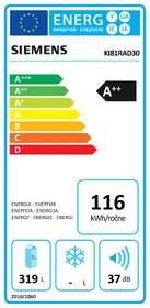 Chladnička Siemens KI81RAD30 bílé

 obrázek produktu 1 z 7