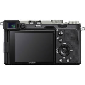 Digitální fotoaparát Sony 7C, tělo stříbrná barva
