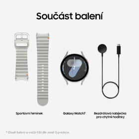 Chytré hodinky Samsung Galaxy Watch7 44mm stříbrné

 obrázek produktu 23 z 29