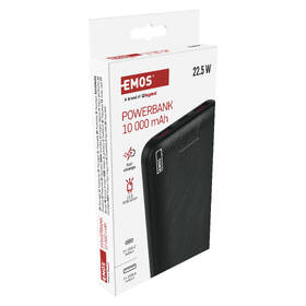 Powerbanka EMOS AlphaQ3, 22,5W, 10000 mAh černá

 obrázek produktu 13 z 14