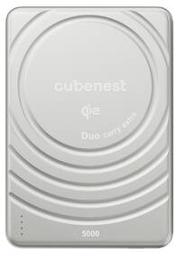 Powerbanka Cubenest SlimDual MagSafe Qi2 5000 mAh stříbrná

 obrázek produktu 1 z 4