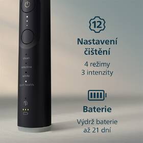 Zubní kartáček Philips HX7421/01 černý

 obrázek produktu 5 z 19