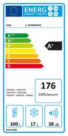 Chladnička AEG SKS58240F0 bílá barva

