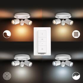 Bodové svítidlo Philips Adore White Ambiance 3 Spot 

 obrázek produktu 3 z 5