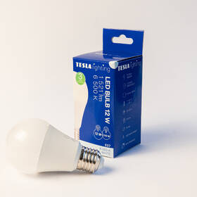 Žárovka LED Tesla Lightning klasik E27, 12W, studená bílá 

 obrázek produktu 2 z 2