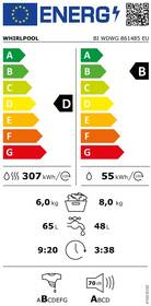 Vestavná pračka se sušičkou Whirlpool BI WDWG 861485 EU bílá barva
