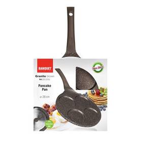 Pánev na lívance BANQUET GRANITE Dark Brown 40050019 

 obrázek produktu 5 z 5