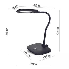 Stolní LED lampička EMOS STELLA černá

 obrázek produktu 5 z 7