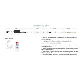 LED pásek McLED s ovládáním Nano - sada 7 m - Professional, 120 LED/m, NW, 880 lm/m, vodič 3 m 

 obrázek produktu 1 z 1