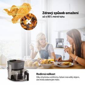 Fritéza horkovzdušná Lauben Glass&SteamAir® Fryer 4500BG 

 obrázek produktu 9 z 16