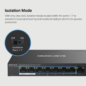 Switch Mercusys MS108GP 

 obrázek produktu 6 z 9