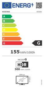 Televize Hisense 85A6K 

 obrázek produktu 1 z 8