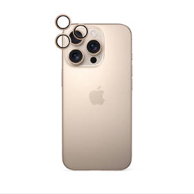 Ochranné sklo čočky fotoaparátu Epico Aluminium Lens Protector na Apple iPhone 16 Pro/16 Pro Max béžové

 obrázek produktu 2 z 2