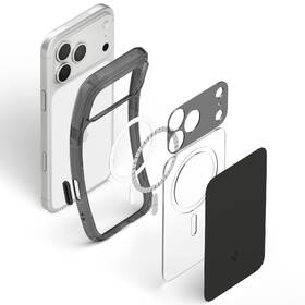 Kryt na mobil Spigen Ultra Hybrid T MagSafe na iPhone 18 Pro Max/17 Pro Max černý

 obrázek produktu 3 z 9