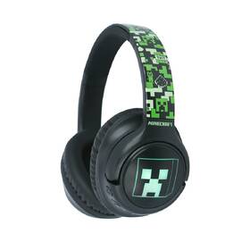 Sluchátka OTL Technologies Minecraft LED Wireless černá/zelená

 obrázek produktu 1 z 7