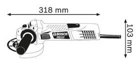 Úhlová bruska Bosch Professional GWS 7-115, 0.601.388.106 

 obrázek produktu 3 z 3