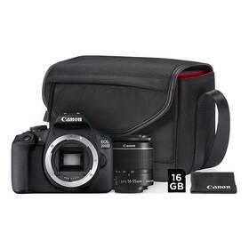 Digitální fotoaparát Canon 2000D + 18-55 IS II + SB130 + 16GB karta černý

 obrázek produktu 7 z 7