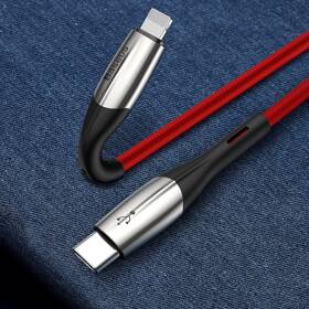 Kabel Baseus USB-C/Lightning, 18W, 1m červený

 obrázek produktu 5 z 6