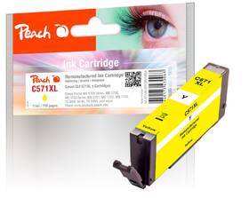Inkoustová náplň Peach Canon CLI-571XLY, 770 stran žlutá

 obrázek produktu 1 z 1