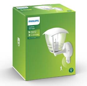 Nástěnné svítidlo Philips Creek Up, 1xE27, senzor pohybu bílé

 obrázek produktu 1 z 1