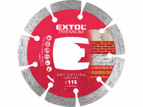 Kotouč diamantový Extol Premium 108911 115x22,2x2mm 

 obrázek produktu 1 z 1