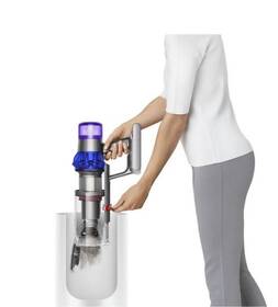 Tyčový vysavač Dyson V15 Detect Fluffy stříbrná barva
