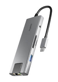 USB Hub Spello by Epico Spello USB-C Hub 9in1 šedý

 obrázek produktu 1 z 6