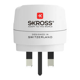 Cestovní adaptér SKROSS pro použití v UK bílý

 obrázek produktu 4 z 5