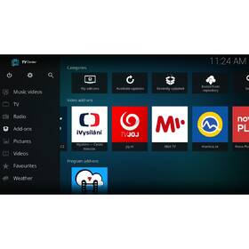 Set-top box Tesla TEH-500 černá barva
