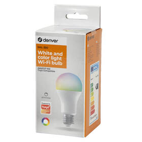 Chytrá žárovka Denver SHL-350, E27, 9W, RGB, Wi-Fi, TUYA 

 obrázek produktu 5 z 5