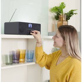 Internetový radiopřijímač s DAB+ Hama DIR1570CBT černý

 obrázek produktu 11 z 11