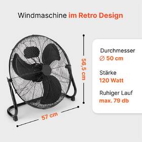 Ventilátor podlahový ProfiCare VL 3067 BK černý

 obrázek produktu 7 z 12