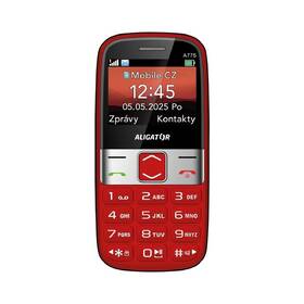 Mobilní telefon Aligator A775 Senior červený

 obrázek produktu 2 z 9