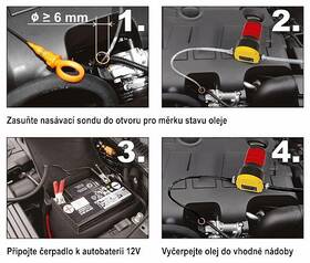 Čerpadlo Compass na odsávání oleje a nafty 12 V (bez baterie) 

 obrázek produktu 5 z 6