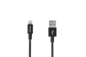 Kabel Verbatim Sync & Charge USB/Lightning, 1m, MFi, nerezová ocel černý

 obrázek produktu 1 z 5