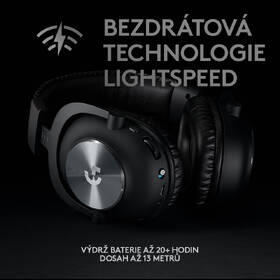 Headset Logitech G PRO X Lightspeed Wireless černý

 obrázek produktu 5 z 10