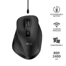 Myš Trust Fyda Rechargeable Wireless černá

 obrázek produktu 7 z 12