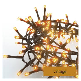 Vánoční osvětlení EMOS 300 LED řetěz - ježek, 6 m, venkovní i vnitřní, vintage, časovač 

 obrázek produktu 2 z 5